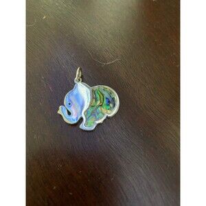Elephant abalone pendant
